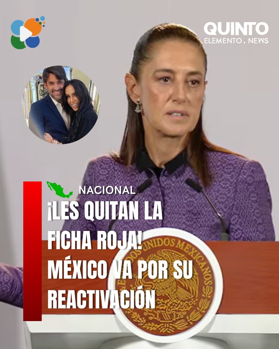 QuintoENews's tweet photo. 🚨 #NACIONAL | ¡RETIRAN FICHAS ROJAS A INÉS GÓMEZ MONT Y ÁLVAREZ PUGA! Interpol eliminó las alertas y México pedirá conocer los motivos y buscará reactivarlas. Ambos son requeridos por la justicia mexicana. #México #Interpol #QuintoElemento https://t.co/vmMZBUb0Jo