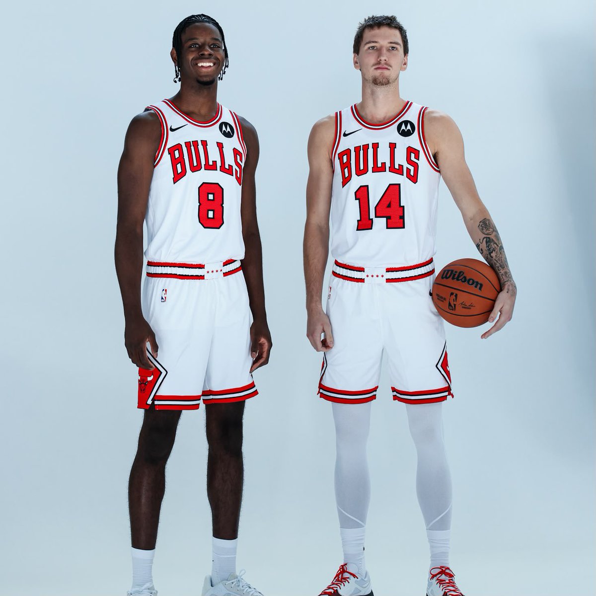 RTNBA's tweet photo. Matas Buzelis on his relationship with Caleb Wilson:

“He feels like my brother, bro. It’s like my twin”

via @WillGottlieb https://t.co/xuWNd5eUiE