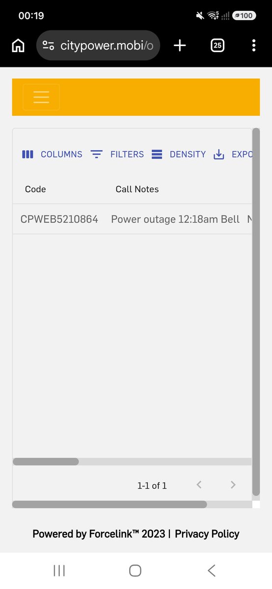 SumariSpies's tweet photo. Power outage 12:18am Bellairs Drive #Northriding #noordhang 
@CityPowerJhb https://t.co/vwdmXGeSCM