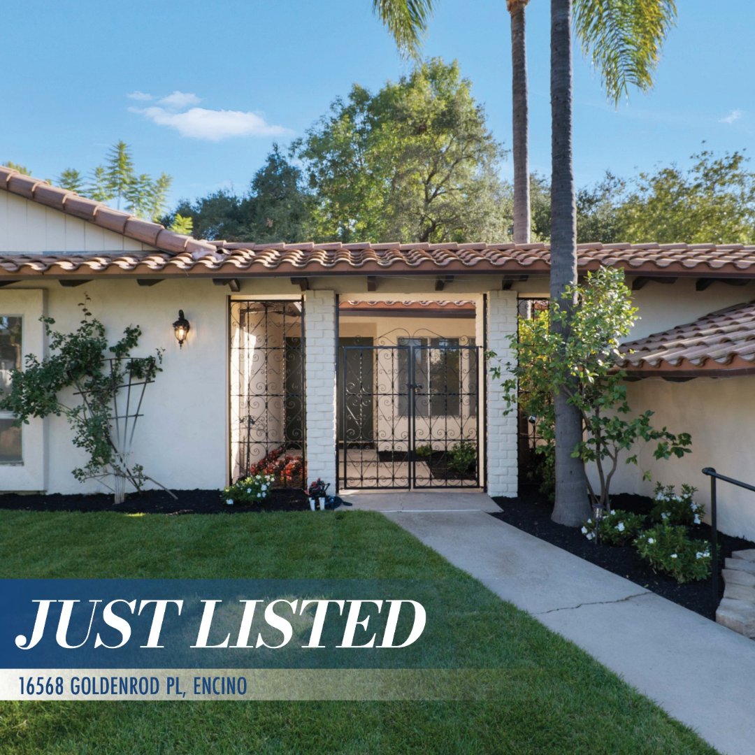 SVitacco's tweet photo. #JustListed & #OpenHouse Sat, 10/3, 2-5 PM & Sun, 10/4, 1-4 PM | 16568 Goldenrod Pl #Encino| 4🛏️ | 3🛁|2,252 SF | Offered at $1,395,000
#TeamVitacco #RealEstate #Realtor #LosAngeles #LosAngelesRealEstate #LosAngelesRealtor #RealEstateAgent #EquityUnion #EquityUnionRealEstate https://t.co/em5tLeGVE4