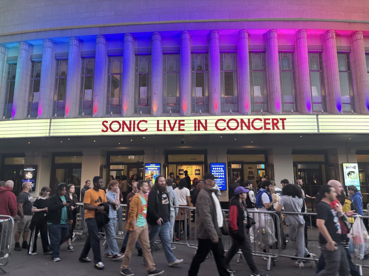 TomWatkins25's tweet photo. I absolutely loved the Sonic Live In Concert! 🔵🦔🎮 #sonicthehedgehog #sonic #sonicliveinconcert #sega #gaming https://t.co/BOBZ4yR8xe