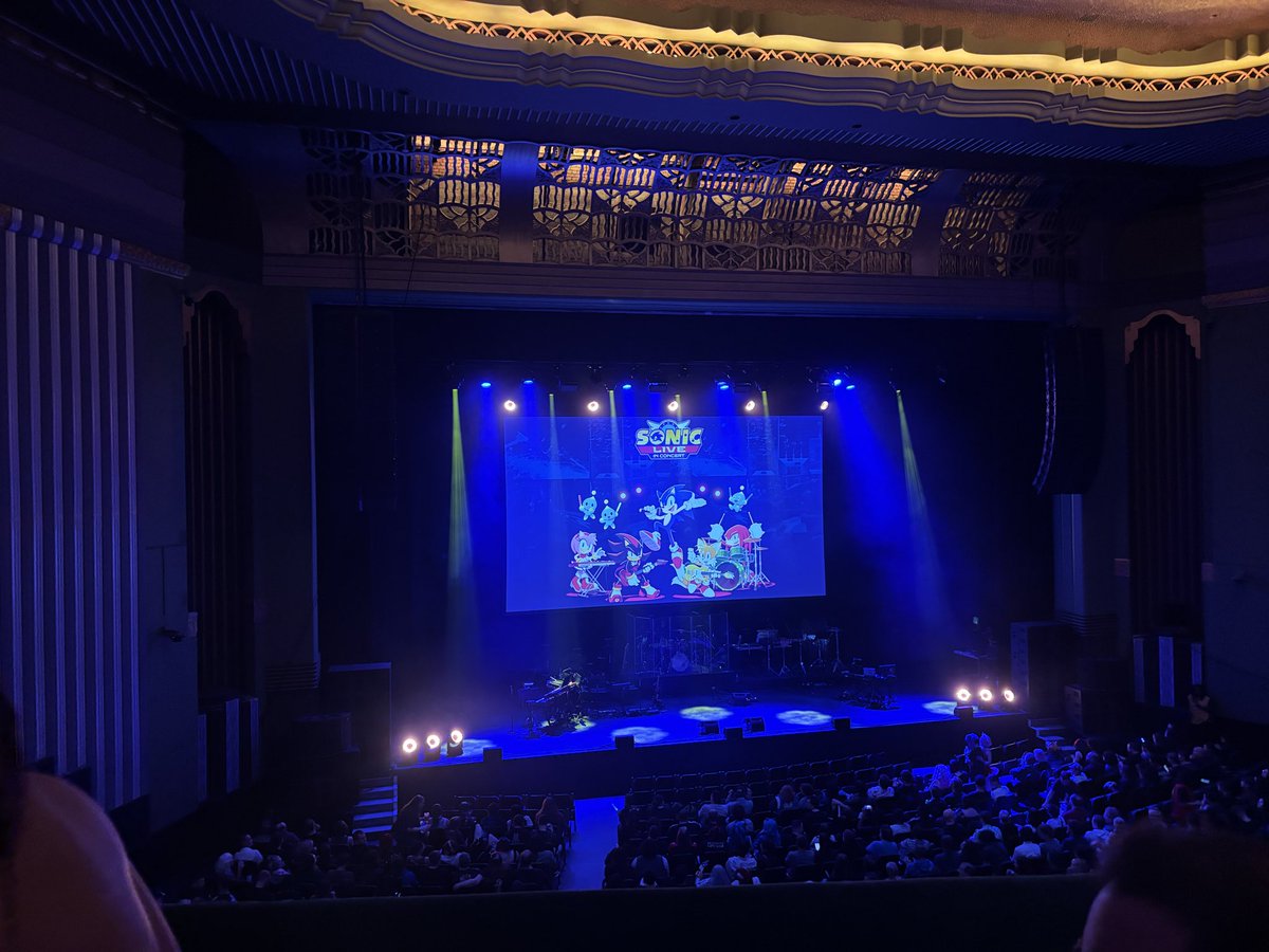 TomWatkins25's tweet photo. I absolutely loved the Sonic Live In Concert! 🔵🦔🎮 #sonicthehedgehog #sonic #sonicliveinconcert #sega #gaming https://t.co/BOBZ4yR8xe