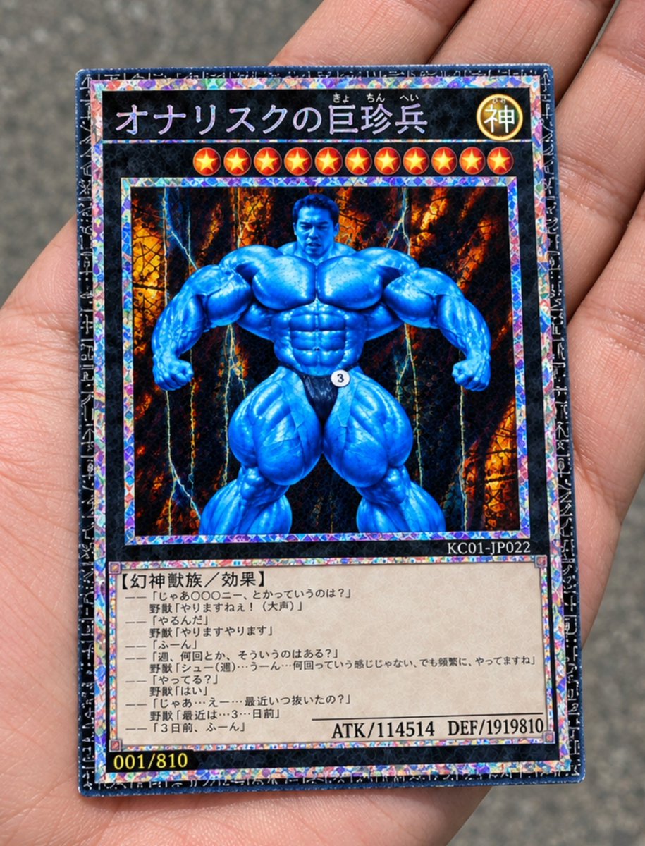 YAJUCOIN114514's tweet photo. え、待って。これってグランドマスターレアってやつじゃ…
有識者の方教えてください。 https://t.co/pUstK5d4pw