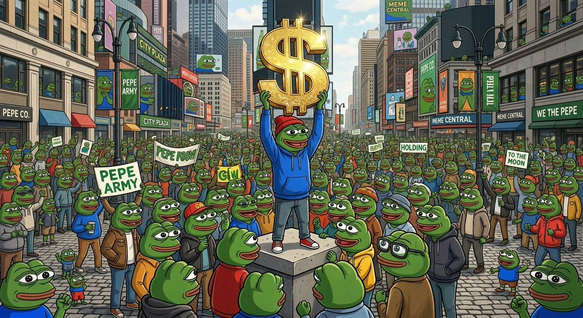TheAiGuy420's tweet photo. We all agree right? 

$Pepe is going to $1 https://t.co/gt2RnXKP29