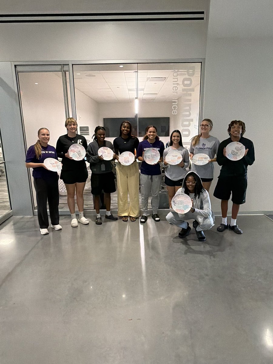 flpolywbb's tweet photo. A little team bonding activity today, and rules for our pumpkin 🎃 decorating contest. Results will of course be posted. 💜 https://t.co/oyB6cBufH8
