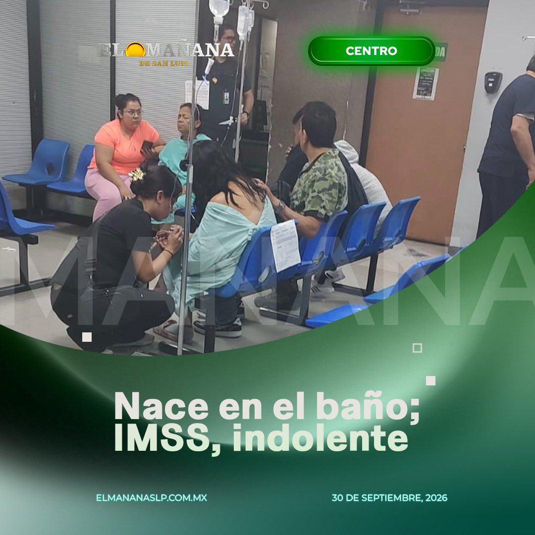 AdrianaDavilaF's tweet photo. La crisis de atención en el IMSS alcanza escenas indignantes. ¿Quién responde por esto?

@ElMananaSlp https://t.co/rGX17WAtfk
