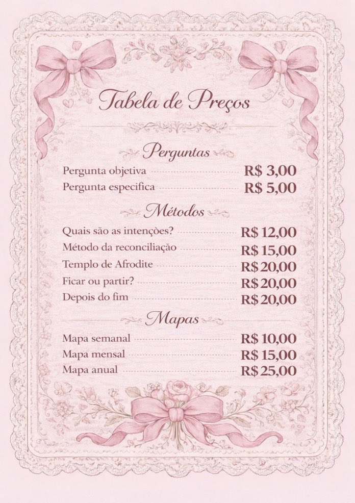 pjmlsz's tweet photo. PROMOÇÃO! na realização de algum método ganha uma pergunta objetiva. venha já se consultar!  https://t.co/3hUKkyGdUv 

tags ੭୧: tarot tarô taróloga tiragem cartomante cartomancia baralho cigano loa lds mesa aberta sibila italiana https://t.co/Ou0niBHWWD