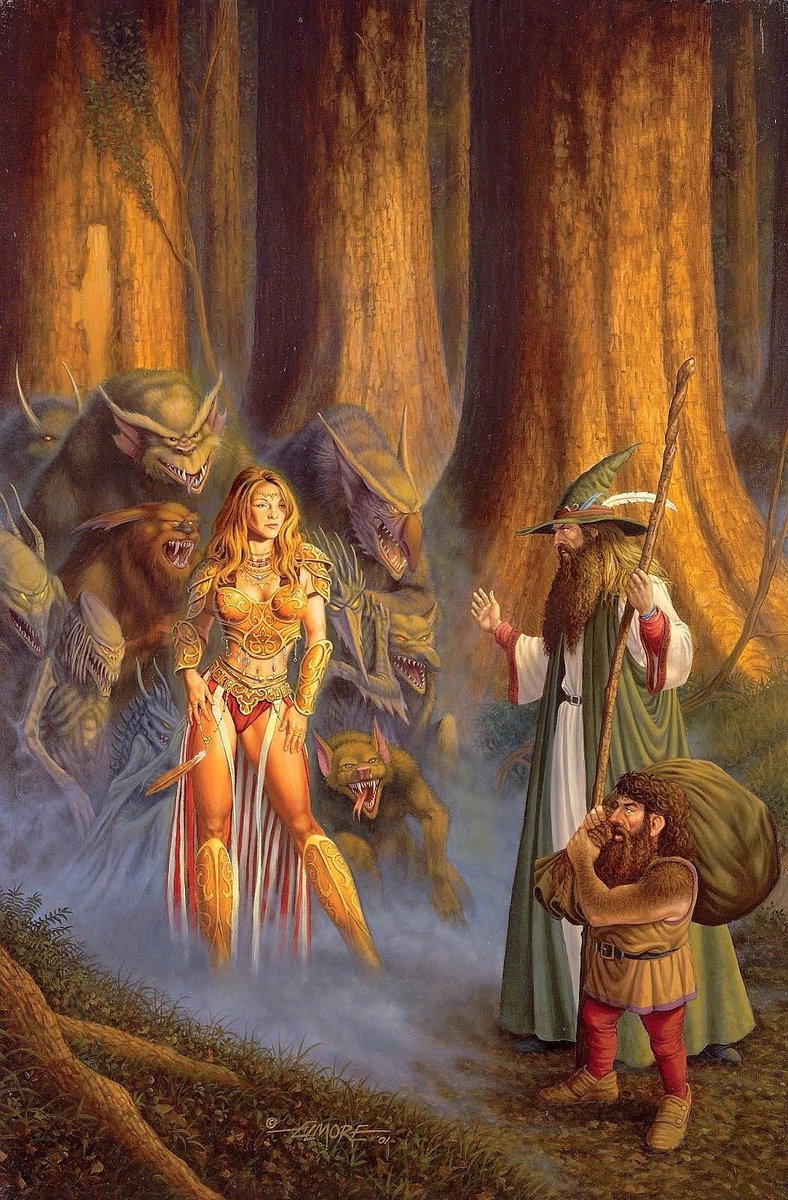 cimerians's tweet photo. 'Forward the Mage' cover by Larry Elmore
#dndartist https://t.co/Aziw8eGe33