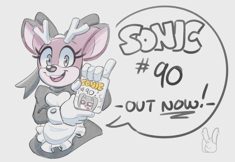 RikDraws's tweet photo. Sonic #90 is out now! https://t.co/jizQrZ1zkg