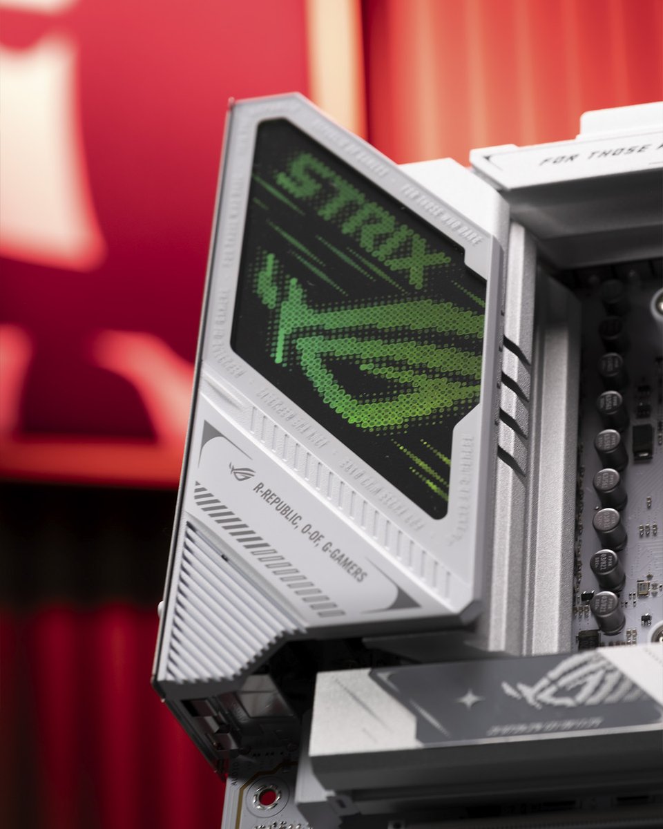 ASUS_ROGNA's tweet photo. Choose your champ! There's no wrong answers with ROG #AM5 motherboards 💪

Whether it's the ROG Strix X870E-A NEO or the Strix B850-A we've got a white motherboard ready to showcase and perform.

#ASUSPCDIY #PCGaming #customPC https://t.co/WXpidETjlJ