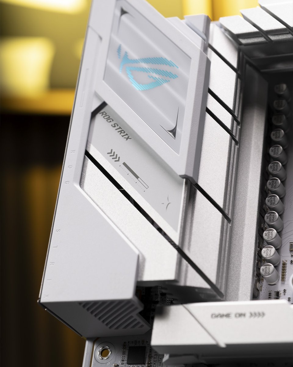 ASUS_ROGNA's tweet photo. Choose your champ! There's no wrong answers with ROG #AM5 motherboards 💪

Whether it's the ROG Strix X870E-A NEO or the Strix B850-A we've got a white motherboard ready to showcase and perform.

#ASUSPCDIY #PCGaming #customPC https://t.co/WXpidETjlJ