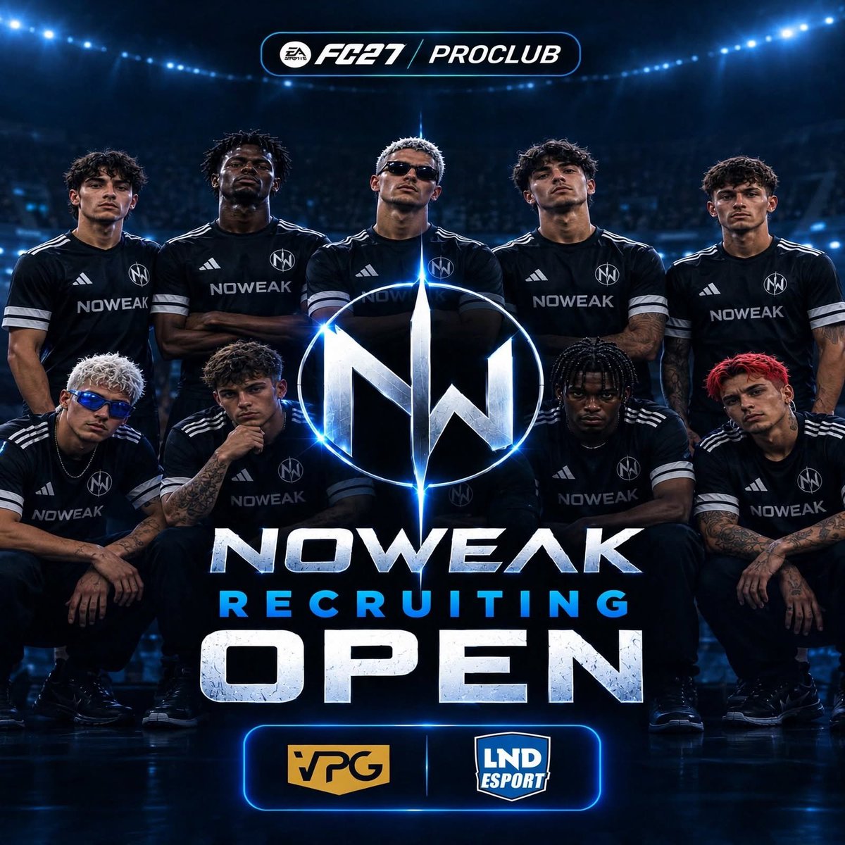 NoWeakk's tweet photo. ⚠️ | Selezioni Aperte 

in vista della nuova stagione , ricerchiamo player in tutti i ruoli per terminare la rosa. https://t.co/97Xia3Q3eO