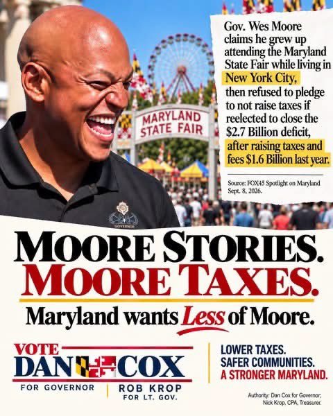 PauleyMD's tweet photo. @MDGOP I personally know 5 couples who have recently sold their homes and bought new ones in other nearby states, specifically because of MD's oppressive tax & fee increases in the last 3 years! π»ππποΈπ π‘ #VOTEREDinMD #NoMoore https://t.co/eC01oieGIg