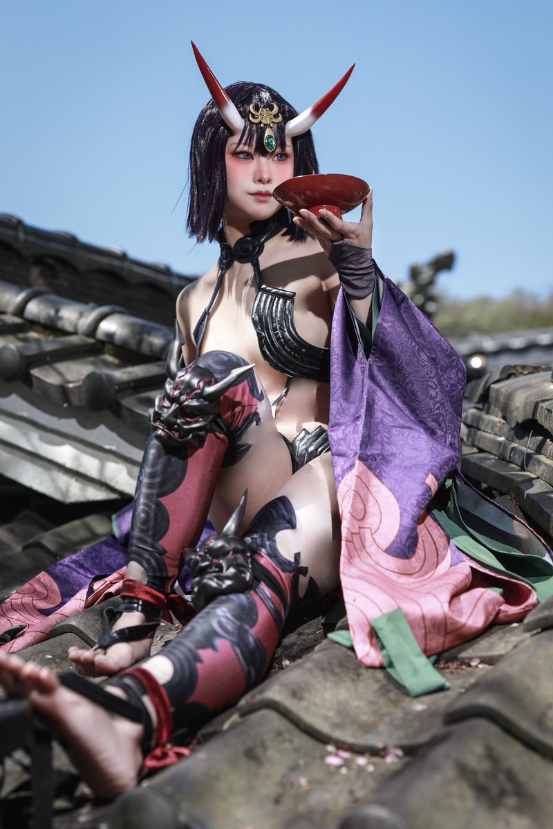 kuroneko_love7's tweet photo. Cosplay  Fate/GrandOrder 酒呑童子

photo やくらさん(@yakura0610 ) https://t.co/1IQRxCSFdj
