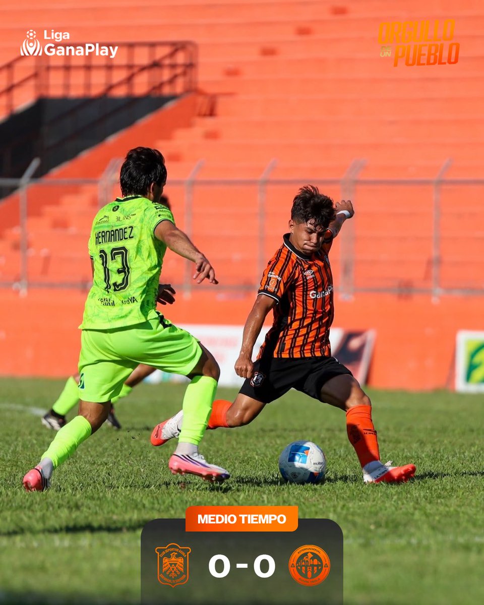 cdaguilaoficial's tweet photo. ⏱️ 𝐅𝐢𝐧𝐚𝐥 𝐝𝐞𝐥 𝐩𝐫𝐢𝐦𝐞𝐫 𝐭𝐢𝐞𝐦𝐩𝐨 ⚽️

🦅 #CDÁ 0-0 #InterTecla 🦜

#ElMásQuerido https://t.co/w7AauRho5T