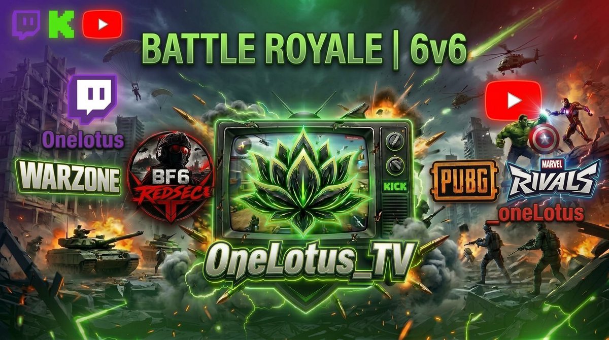 _OneLotus's tweet photo. Live Tonight on all Platforms!!! 

Intense Gaming Night https://t.co/Q1dftsr9IE