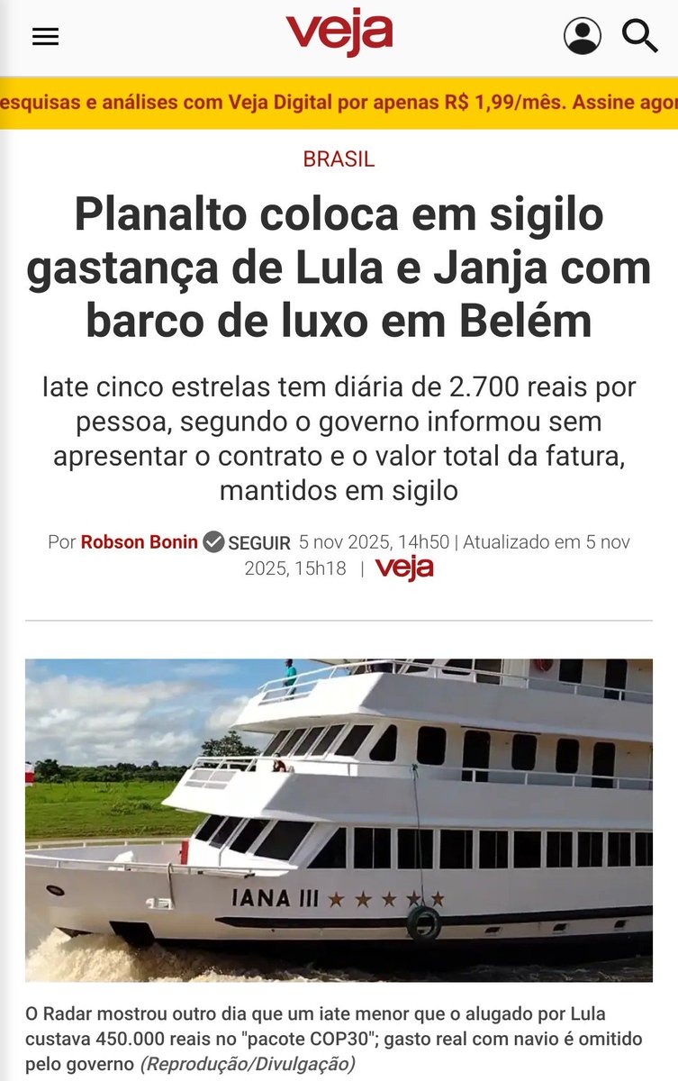 brandao45373's tweet photo. Agora entendi, o pq do SIGILO na COP30. O VORCARO, estava bancando os Gastos. https://t.co/X6Exs47yDi