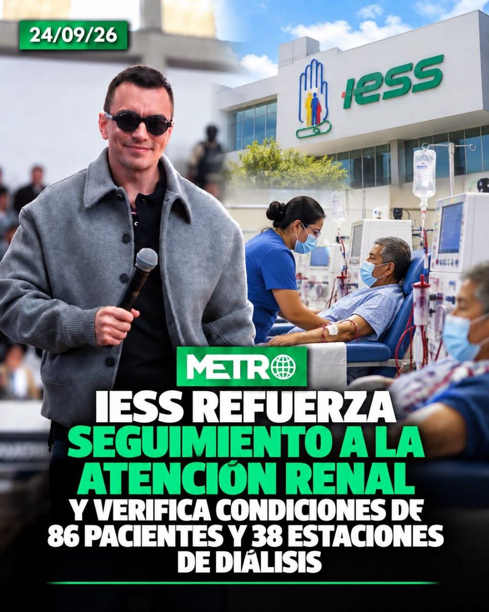 IsabellaMest's tweet photo. Celebramos las acciones que fortalecen la atención en salud y acercan los servicios a más personas. Ese esfuerzo del Gobierno de @danielnoboaok tiene un impacto directo en el bienestar de las familias. ElNuevoEcuador Daniel Noboa. @comunicacionec @Presidencia_Ec https://t.co/B8mhGEWbvE
