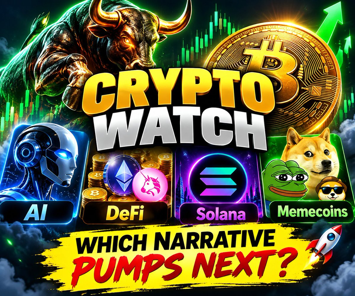 cryptohope47's tweet photo. 🚨 Crypto Watch 👀

AI 🤖 + DeFi ⚡ + Solana 🟣 + Memecoins 🐸

Which narrative pumps next? 👀

DYOR. High risk, high volatility.

#Crypto #Altcoins #Solana #Memecoin https://t.co/qmLjMzHOxO