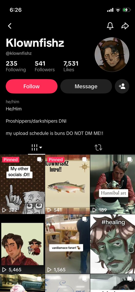 rickortyluver's tweet photo. how can you have proshippers/darkshippers dni then be a fan of Hannibal im confused 🤔🤔 https://t.co/GpuXyh01BZ