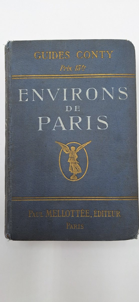 RareTome's tweet photo. 📚 Guides Conty — Environs de Paris, 10e édition, Paul Mellottée.
Un guide ancien illustré comprenant 13 cartes dépliantes numérotées et plusieurs plans en couleurs.
Disponible chez #RareTome 👇
https://t.co/YljXR117wh⁠
#LivresAnciens https://t.co/oVZWGDwMf7