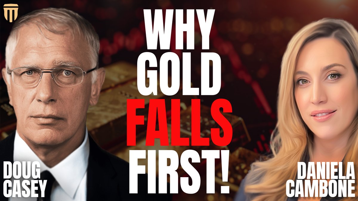 ITMTrading's tweet photo. Why Gold Falls First! "That’s When the Bigger Crisis Starts" -Doug Casey

FULL INTERVIEW: https://t.co/89QLoYZSs8

#bonds #rates #dollar #gold @DanielaCambone @RealDougCasey https://t.co/iLGe1016uy