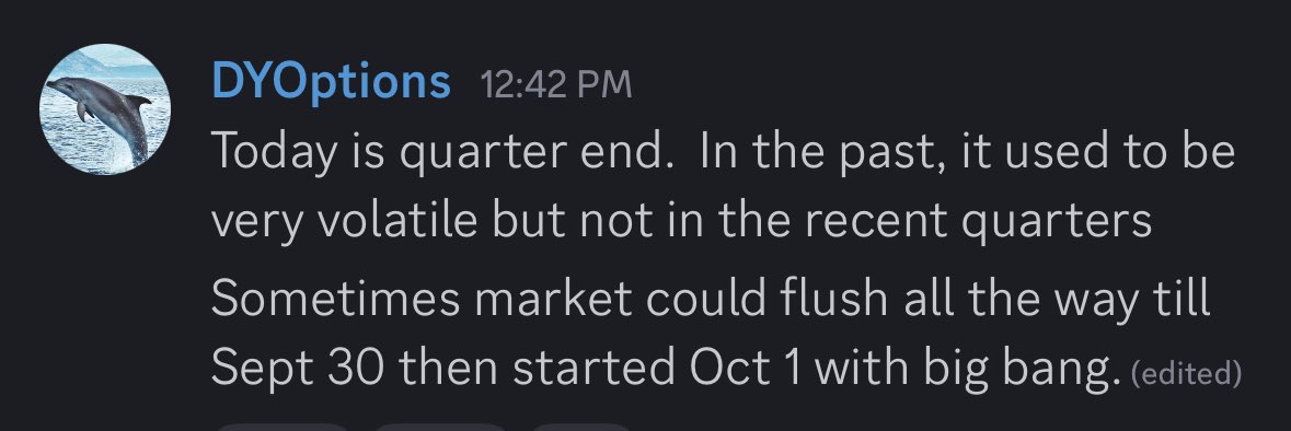 data168's tweet photo. Today’s flush was end of quarter 60/40 rebalancing. Tomorrow they will likely dump bonds and buy equities back imo. https://t.co/GClDJlJ50y