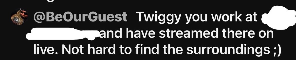 k8tiebugged's tweet photo. @Ziggster858 That mouth breathing ogre you're sweeping for has recruited people to find doxxing info, you window licking waste of oxygen. https://t.co/HkC7tLwpYL