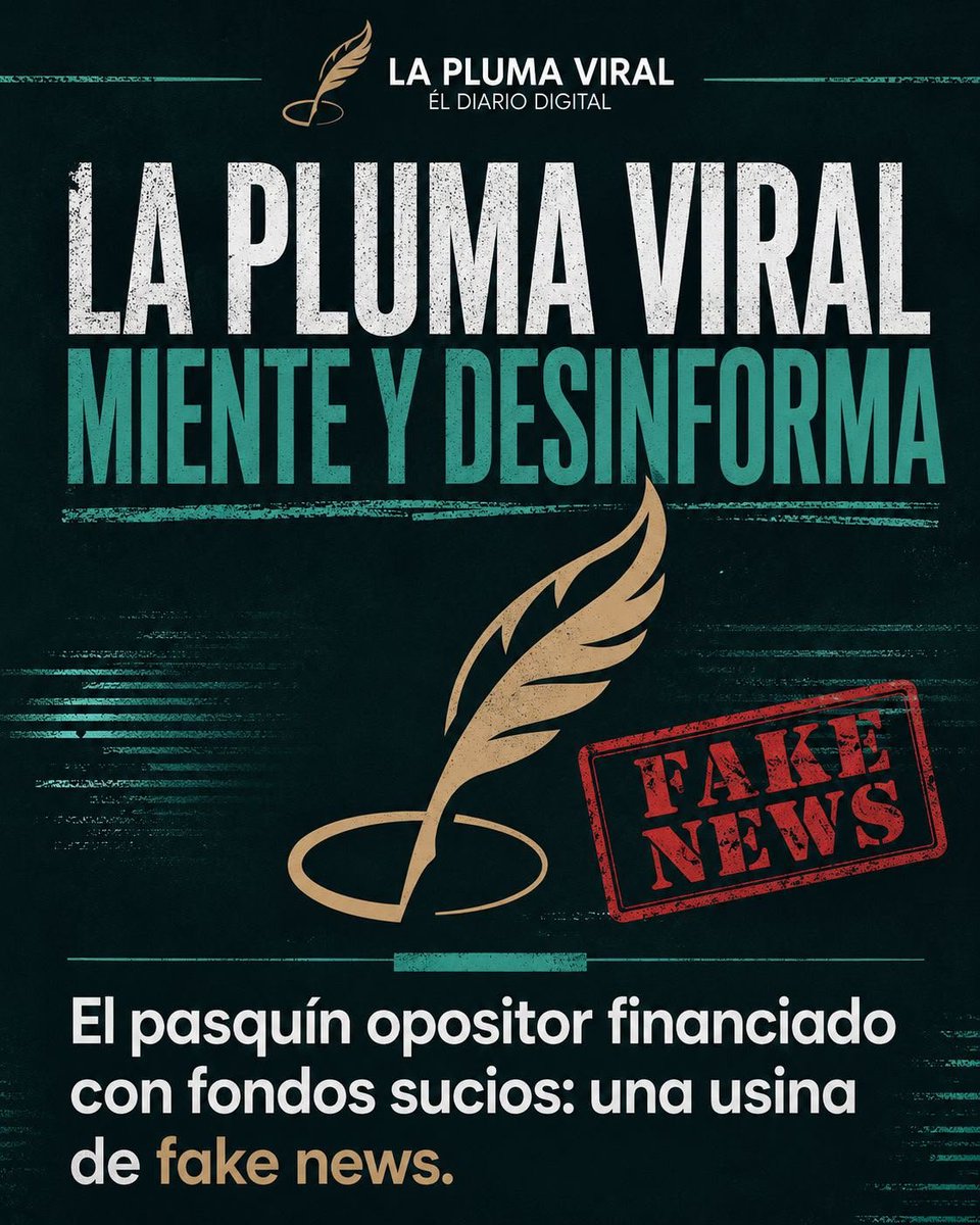 eliromanok's tweet photo. Qué olor a podrido que sale de La Pluma Viral… será que todo lo que publican es porquería rancia por encargo de Manzur y Catalán. https://t.co/PUZyGOoX2L