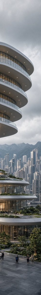 Aiarchitecter's tweet photo. Goodbye rigid walls, hello organic curves. This concept design changes everything about how we build cities. #FuturisticArchitecture #ArchitectureLovers https://t.co/jm6PNggp0Q