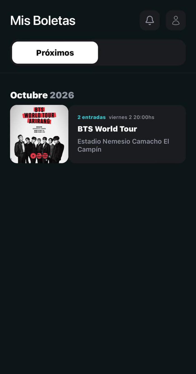 DianaB2708's tweet photo. 🎟️ Vendo 4 boletas BTS ARIRANG — Bogotá
📅 2 oct | 📍 El Campín
💺 OB4, Fila Q, Puestos 6–9
Valor facia
El precio es 400.000
Envíe un mensaje directo si está interesado.
#conciertobts #bts #Bogotá #colombia #BTS_WORLDTOUR_ARİRANG #btscolombia https://t.co/vbOSAA8P4s