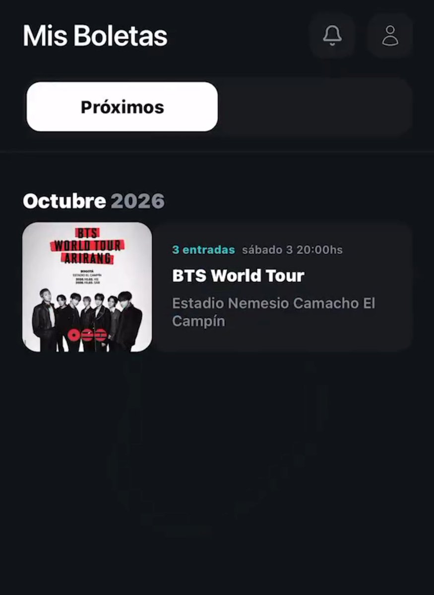 DianaB2708's tweet photo. 🎟️ Vendo 4 boletas BTS ARIRANG — Bogotá
📅 2 oct | 📍 El Campín
💺 OB4, Fila Q, Puestos 6–9
Valor facia
El precio es 400.000
Envíe un mensaje directo si está interesado.
#conciertobts #bts #Bogotá #colombia #BTS_WORLDTOUR_ARİRANG #btscolombia https://t.co/vbOSAA8P4s
