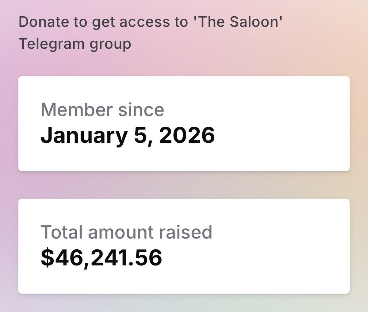 ImTrizzy's tweet photo. You don’t have to buy shit. 

Completely free 

If you feel generous can donate to @salooninc charity fund and join our community which is currently at 50k since year start soon as this months payment goes through https://t.co/HZGna1xohV