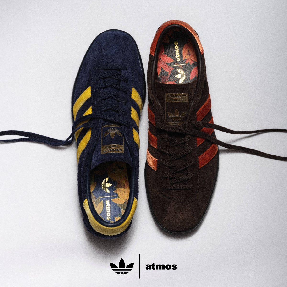 atmos_tokyo's tweet photo. adidas TOBACCO atmos "KOYO"
「atmos」が「adidas Originals」とコラボレーションした、
『TOBACCO atmos KOYO』が登場。