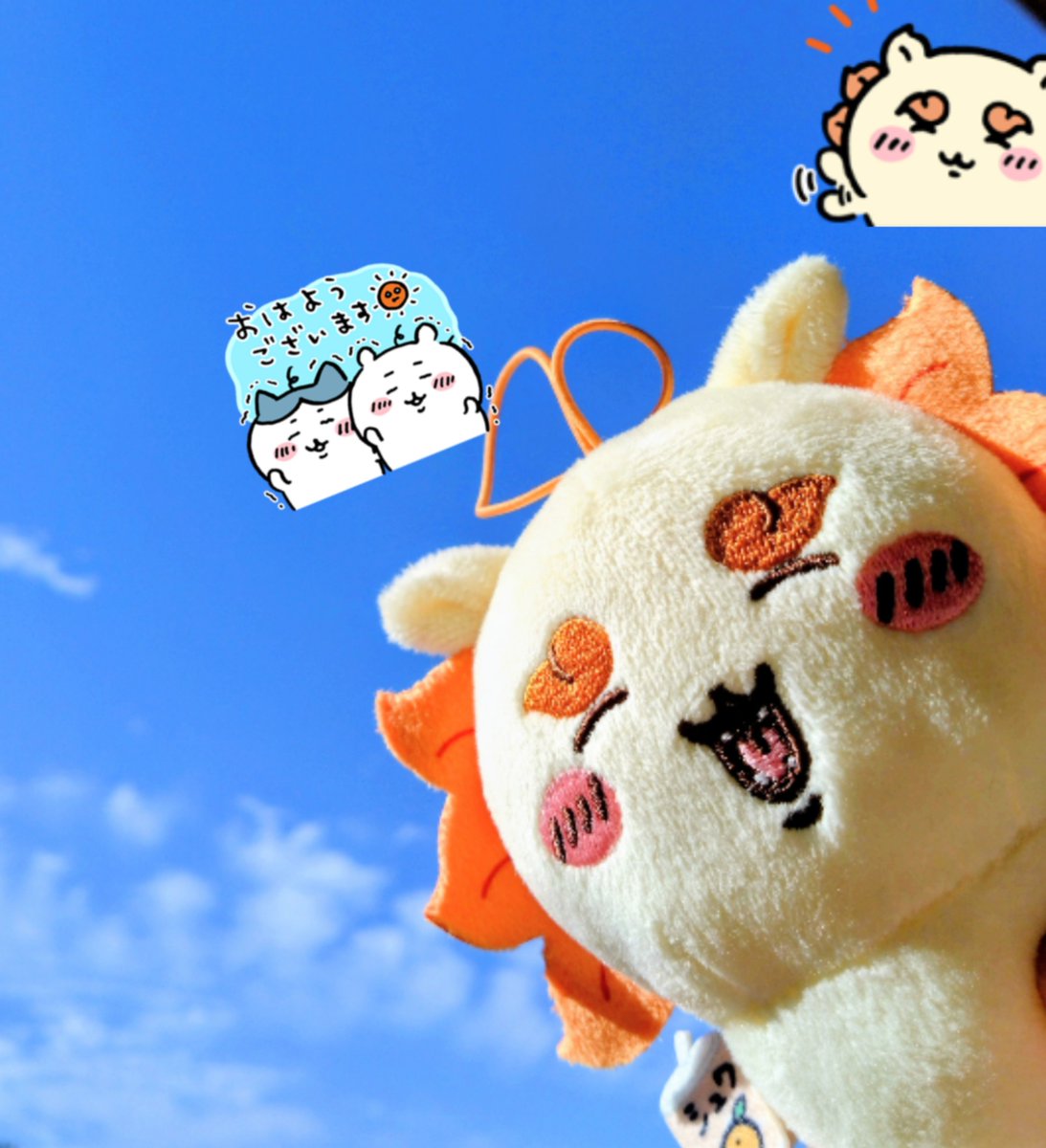 memekokiller666's tweet photo. 気持ちいい晴れ☀️でうれシーサー🧡
10月もよろしくお願いします꒰(՞..◜ヮ◝..՞)꒱ https://t.co/AhNmdPg286