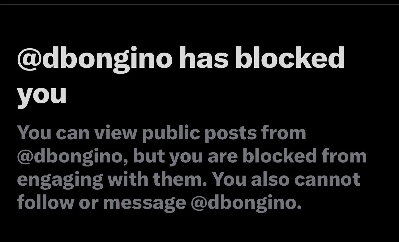 Pam #RINO'sSuck on X: "@NMoonitz He is a complete clown. He has blocked ...
