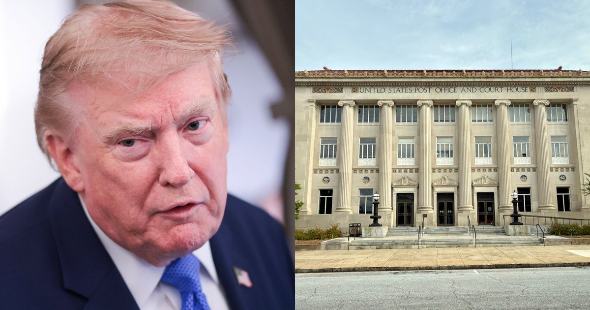 DemzDeliver's tweet photo. 🚨 A federal court has now BLOCKED Trump's attempt to steal Georgia's entire voter list.

Democrats are now 26-0 in these cases. https://t.co/tFkgWrlZA3
