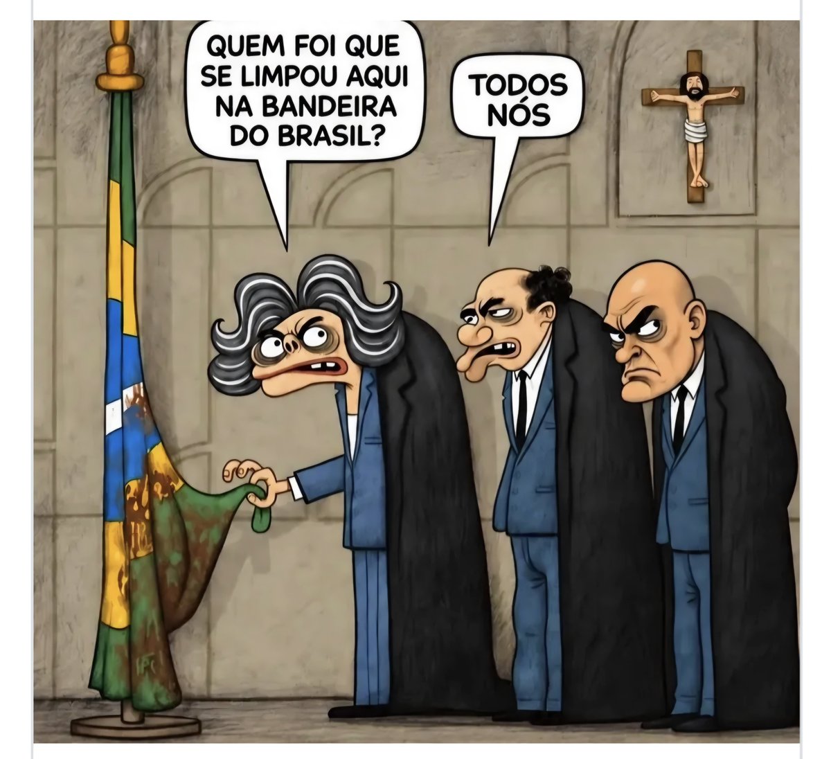 Adriano00350052's tweet photo. @STF_oficial Imparcialidade e serenidade pode ser traduzido como COVARDIA E FALTA DE CULHÃO
#STFFaxinaGeral
#ForaGilmar #ForaMoraes #ForaDino #ForaZanin #ForaGonet #ForaAndrei https://t.co/5caLPJ1yCI