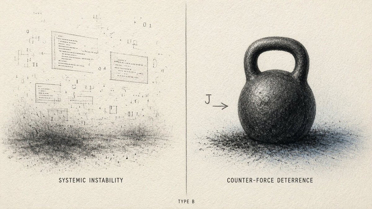 MichaelFSineni's tweet photo. Software-based logic vs physical thermodynamic constraints:

Much like pushing a massive cast-iron kettlebell, an AI agent swarm—no matter how intelligent or high-frequency—cannot bypass the physical requirement of paying real-world energy (Proof-of-Work / transaction fees) to alter state or control the ledger.

You cannot fake or hallucinate energy expenditure + an adversary cannot afford to guess 10,000x more times to succeed once, because the cumulative cost ultimately transfers bit-power to the entity they’re trying to compromise…meaning… the attacks actual benefit the defender's stockpile
