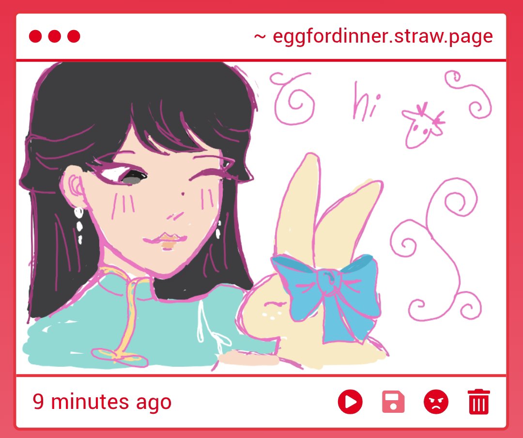 eggfordinner's tweet photo. AwhwhwwaWAA IM SO IN AWEEE 😭😭 if she kisses the bunny, will it change into a beautiful woman? Thank you deer oomf!! https://t.co/VvA56ZjRsF