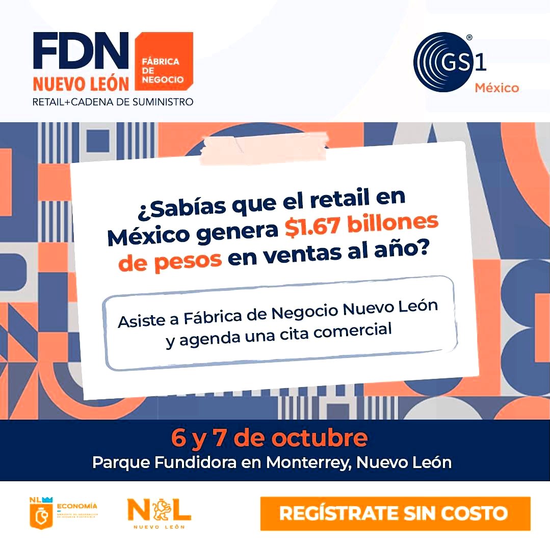 Csoftmty's tweet photo. Participa en Fábrica de Negocio #NuevoLeón 2026 y conecta con compradores de cadenas comerciales, marketplaces y tiendas de conveniencia.
📅 6 y 7 de octubre
📍 Parque Fundidora
🕣 8:30–14:00 h
👉 Registro:
https://t.co/eBMtgcnUmS
#Empresas #EventoMonterrey #Negocio #Csoftmty https://t.co/SVYtK9K8ZG