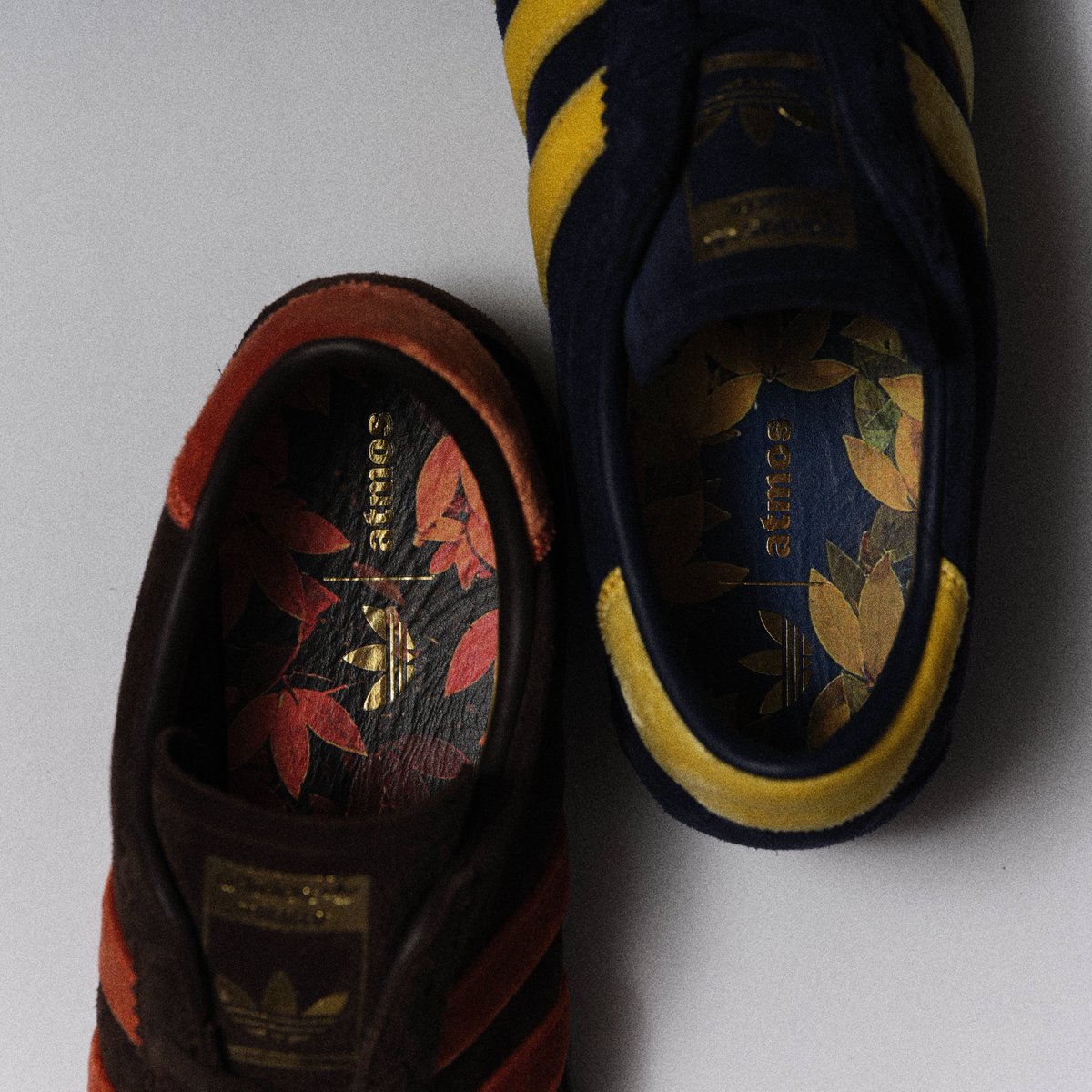 atmos_tokyo's tweet photo. adidas TOBACCO atmos "KOYO"
「atmos」が「adidas Originals」とコラボレーションした、
『TOBACCO atmos KOYO』が登場。