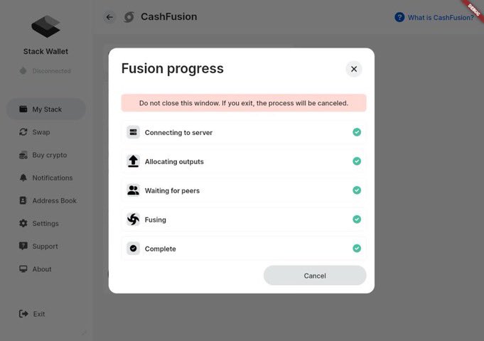 Zoumaweb3's tweet photo. CashFusion helps enhance transaction privacy by combining inputs and outputs with other users

With @stack_wallet ,privacy-focused tools are integrated directly into the wallet experience keeping advanced functionality accessible without unnecessary complexity

#EdoMéx #خليجي٢٧ https://t.co/eKapQnckeQ