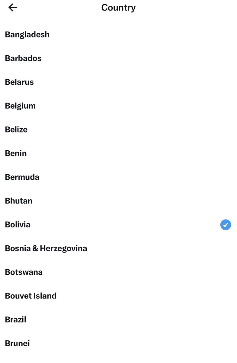 CatfishedReject's tweet photo. @oksymorfon Incorrect. I am in Bolivia. I selected it. Dumb prostitute https://t.co/VSX03Scbmj