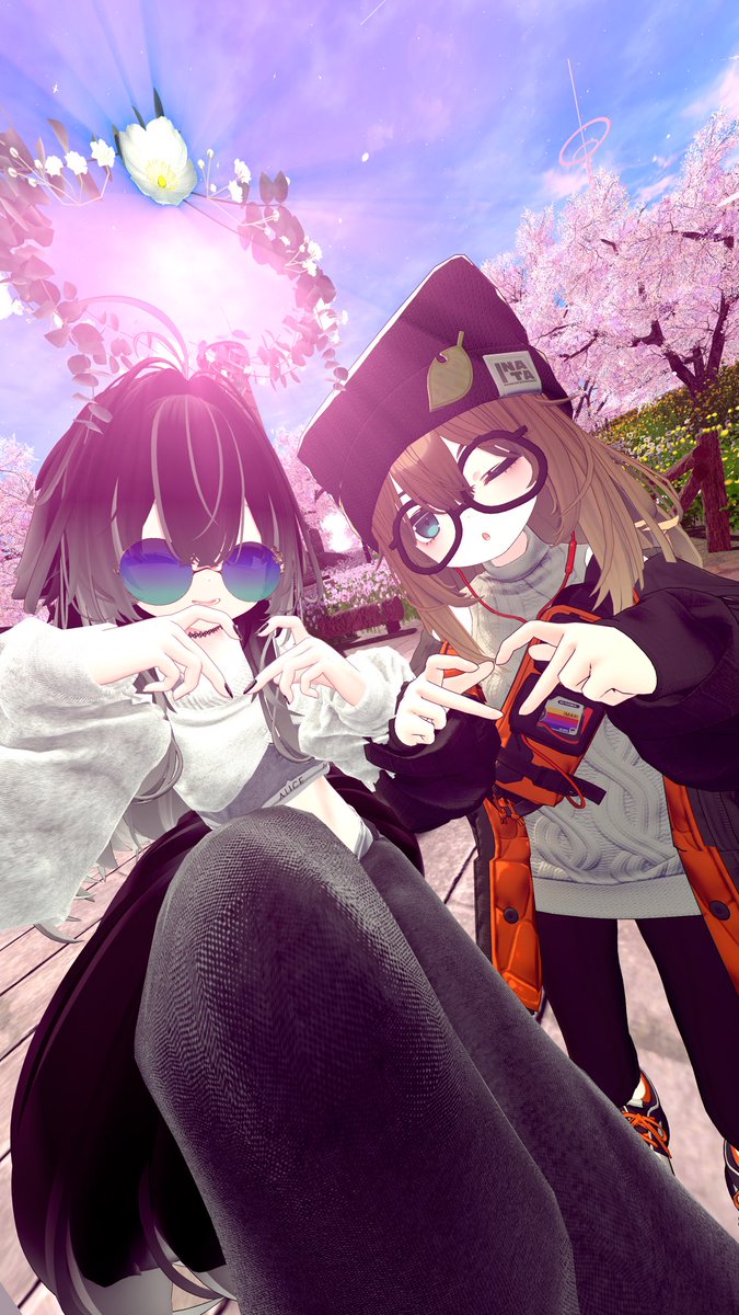 nm91x's tweet photo. #VRChat

寝る前に一緒に撮った📸✨ https://t.co/6sBrjujVCc
