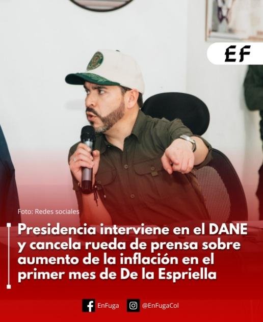 carjavi72's tweet photo. El Gobierno demostró que la inflación no sube si a los periodistas no se los dejan explicar con manzanitas en televisión. Cancelaron la rueda de prensa del DANE 30 minutos antes. ¡A esa velocidad ni Usain Bolt! 🏃‍♂️💨 ¿Transparencia? Eso suena a palabra muy cara. https://t.co/eOHwl2FRmX