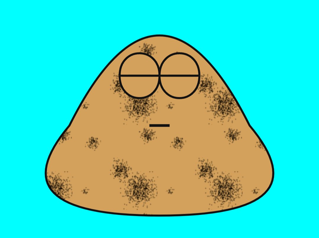 Pourexia's tweet photo. pou is tryna ignore it https://t.co/oApTpCJe0u