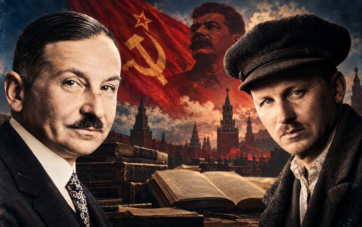 sfliberty's tweet photo. In 1925, the Soviet Union's leading economist admitted in print that Ludwig von Mises was right about socialism.

Thirteen years later, the regime he helped build shot him.🧵 https://t.co/j8lurLcI5X