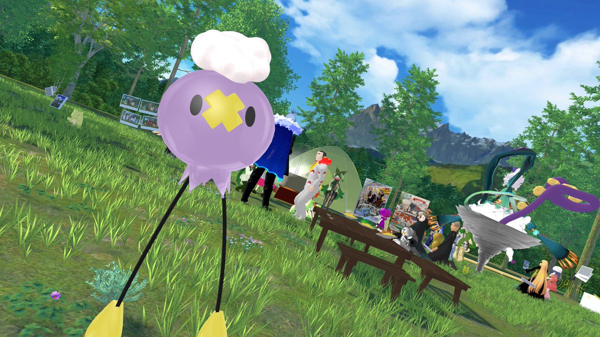 wafoo_games's tweet photo. 何とか間に合わせたフワンテ
#VRCポケ改変集会 https://t.co/vrP7fq8N9B