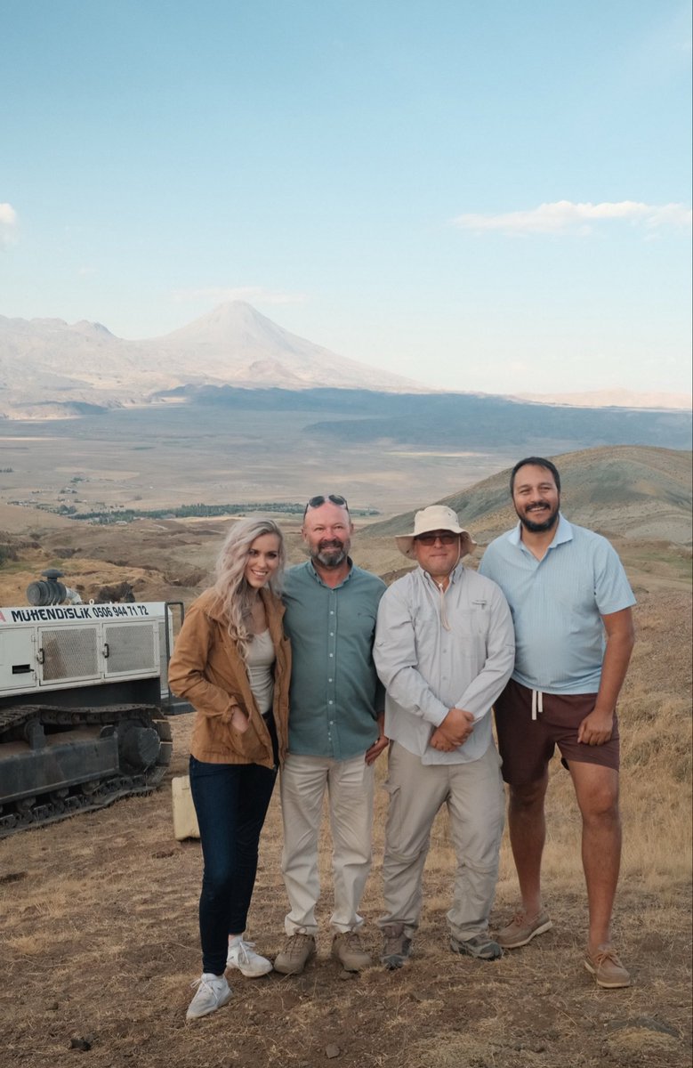 LaurenWitzkeDE's tweet photo. We did it. 

We proved that the 515 foot boat shaped formation in the mountains of Ararat is NOT geological, but a man-made structure with organized patterns, chambers, and corridors beneath the surface. 

Dr Bakhtar’s scans only show that which is NOT geological. You’re looking at official scans of Noah’s Ark. 

We won’t stop until they re-write public education textbooks and completely eradicate evolution from curriculums. 

THIS is where creation began anew.